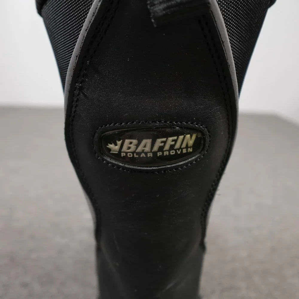Baffin Icebreaker Boots Mens Size 9 Black Waterproof Insulated Snow Winter